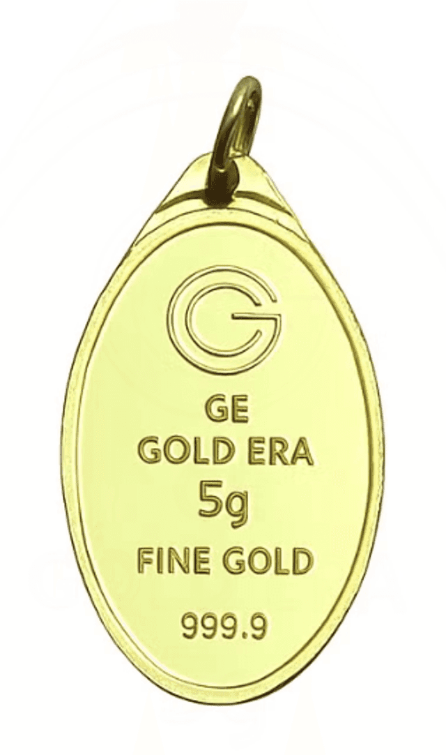 Gold Bar Pendant – 5g – Gold Era – 24K (999.9) – Random Design