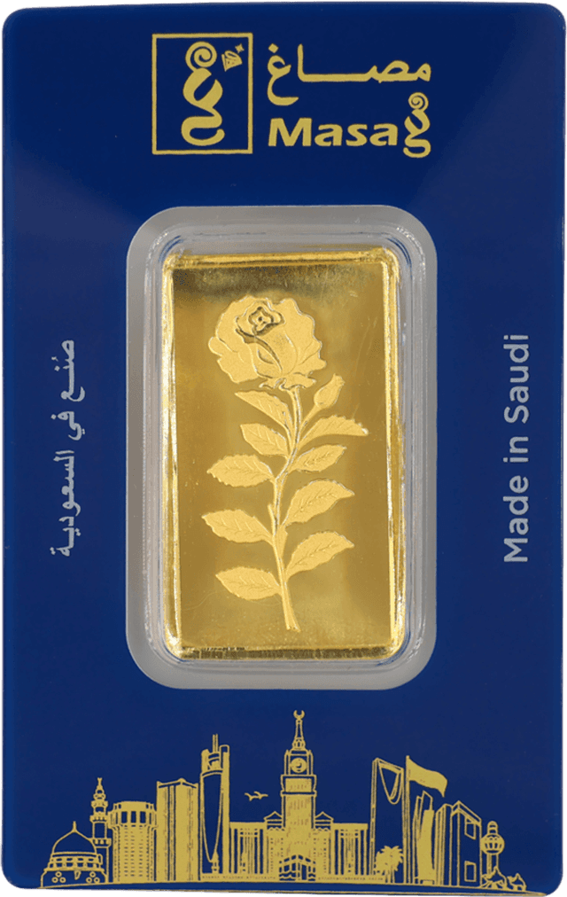 Masag 20g Gold Bar – 24K | 999.9 Purity