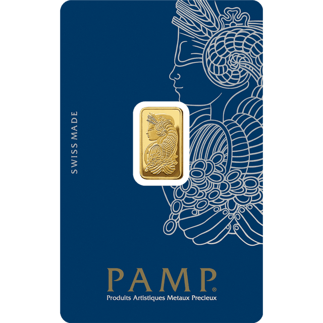 PAMP Suisse 2.5g Gold Bar – 24K | 999.9 Purity