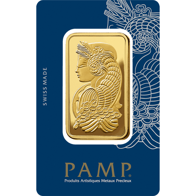 PAMP Suisse 100g Gold Bar – 24K | 999.9 Purity