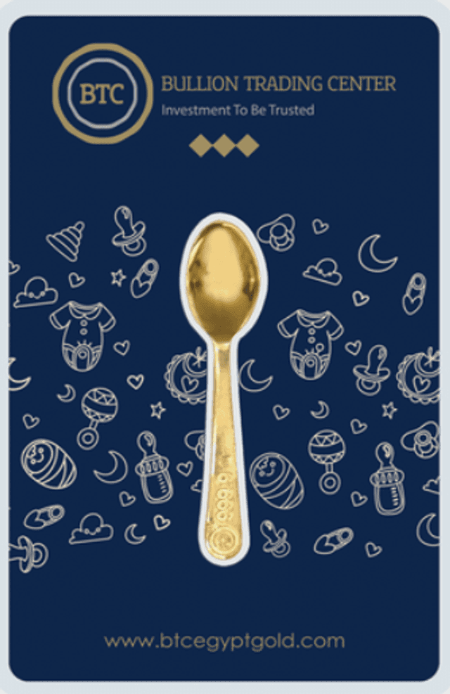 BTC – "Baby Gifts Spoon" – 2.5g – 24K – 999.9 Purity